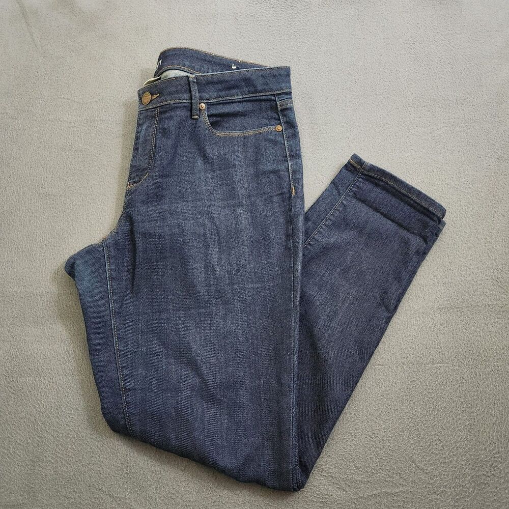 LOFT Outlet Jeans Women 12 Mid Rise Curvy Skinny